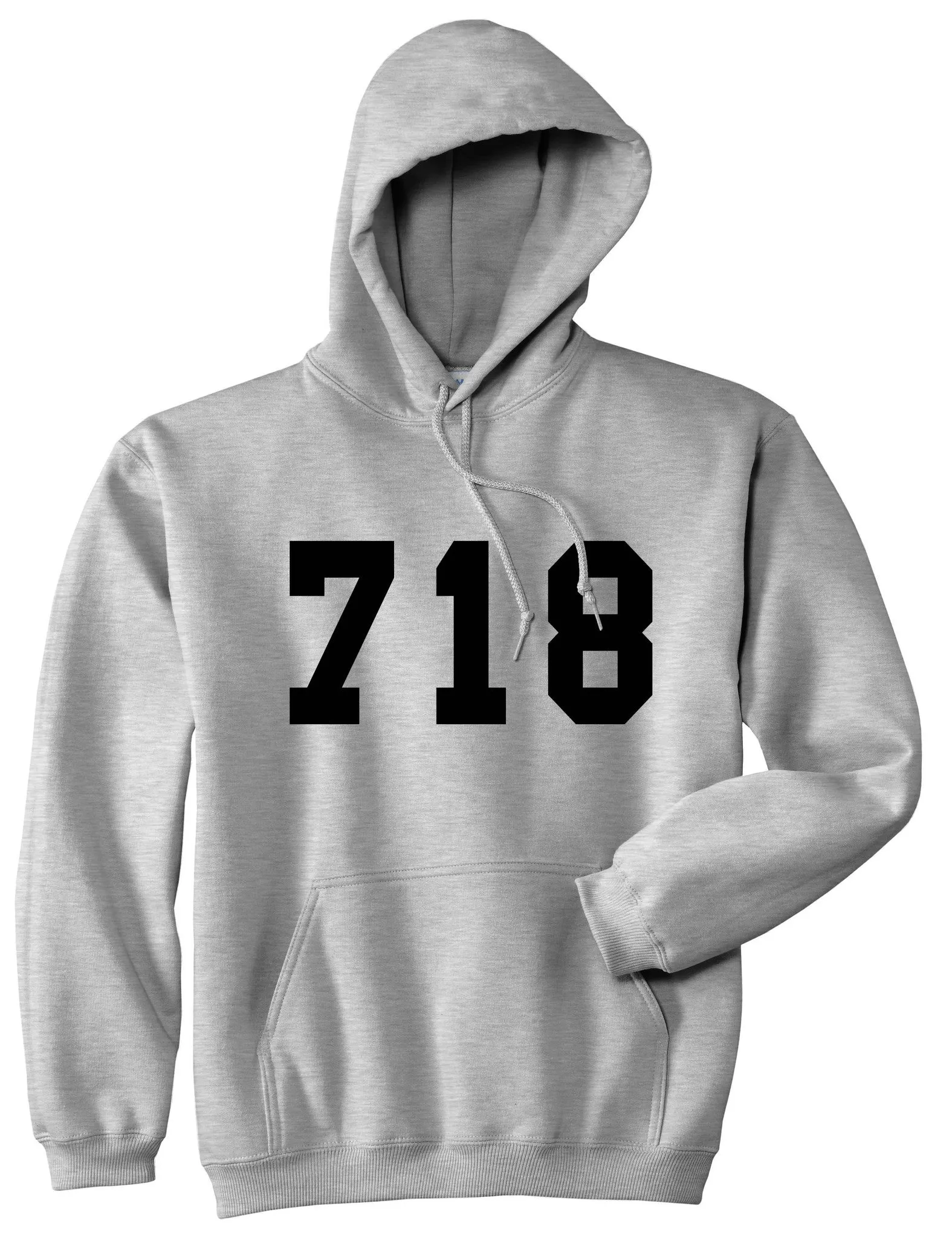 718 New York Area Code Boys Kids Pullover Hoodie Hoody