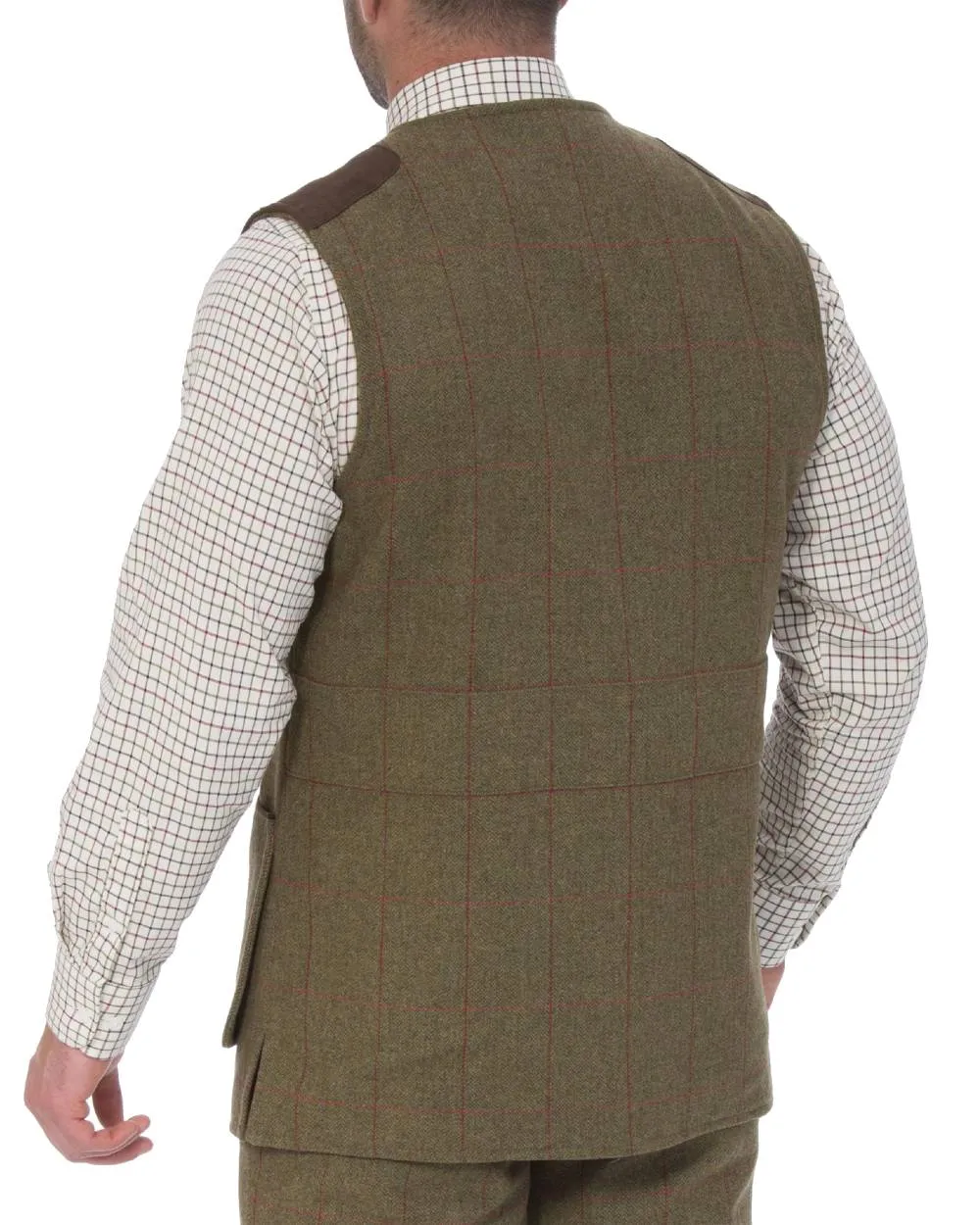 Alan Paine Combrook Tweed Shooting Waistcoat