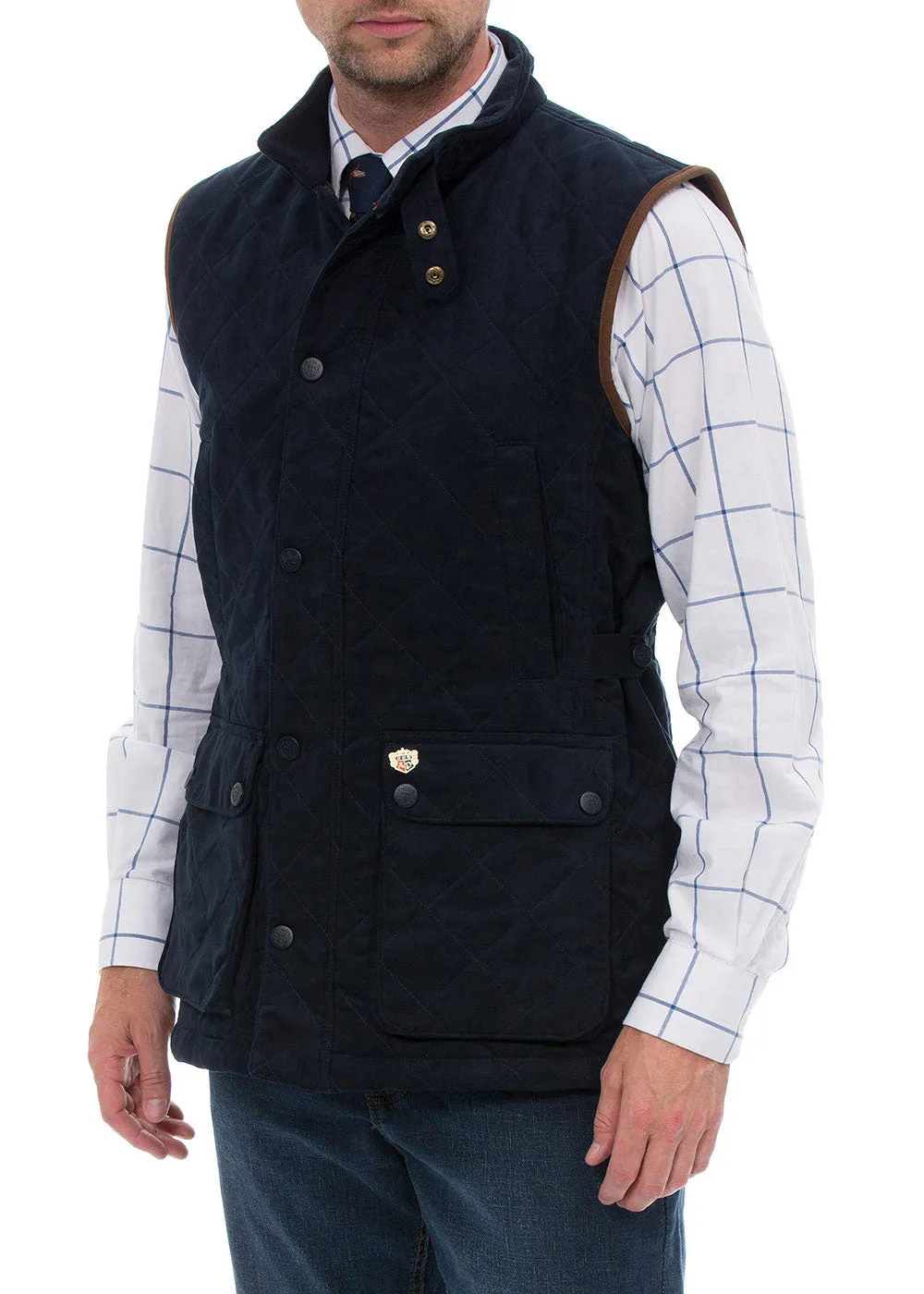 Alan Paine Felwell Quilted Waistcoat