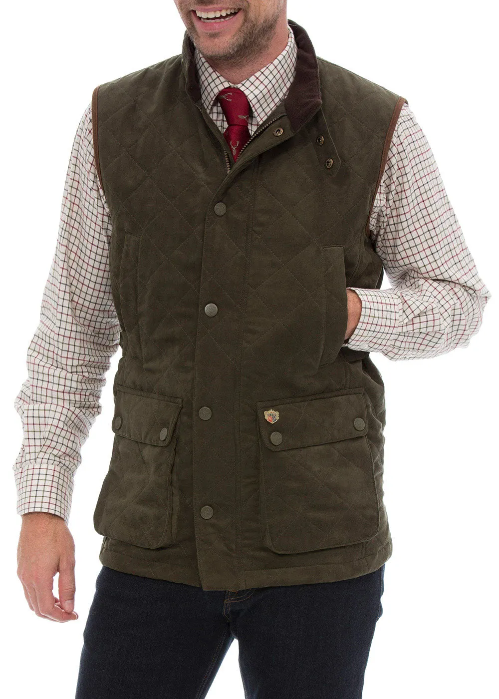 Alan Paine Felwell Quilted Waistcoat