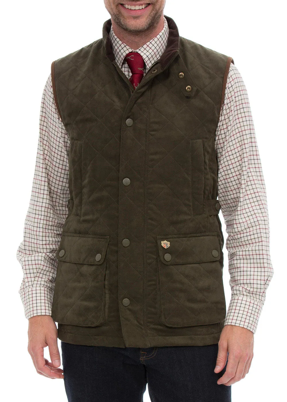 Alan Paine Felwell Quilted Waistcoat