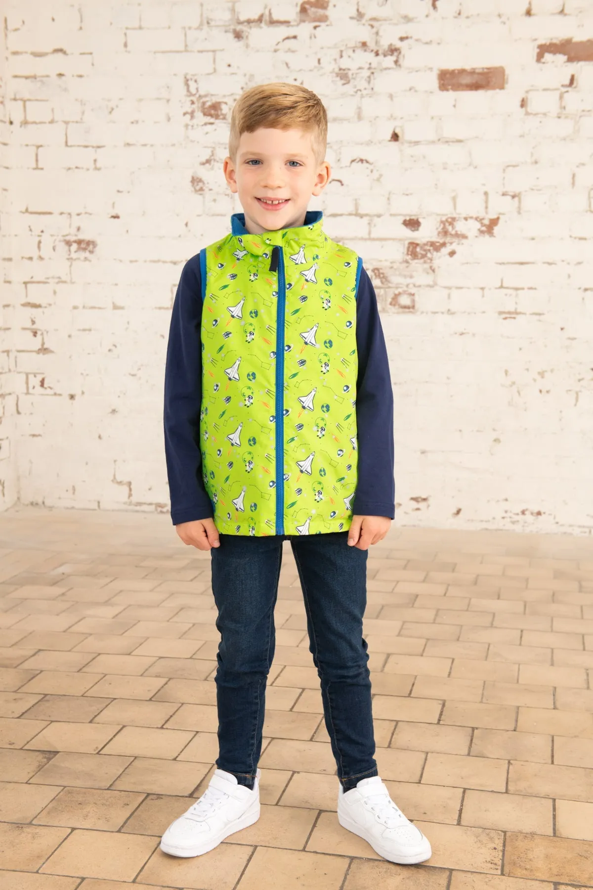 Alex Gilet - Lime Space Print