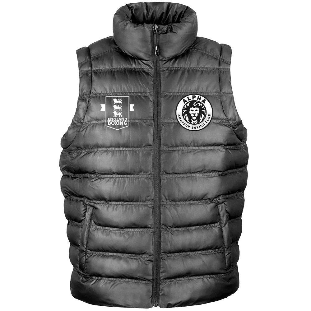 Alpha Boxing Club Embroidered Gilet