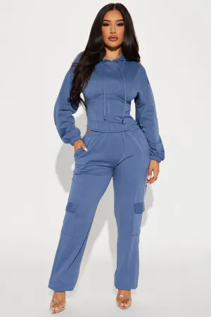 Always Chillin' Jogger Set - Blue