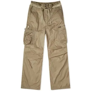 Andersson Bell Balloon Pocket Parachute Pants, dark beige