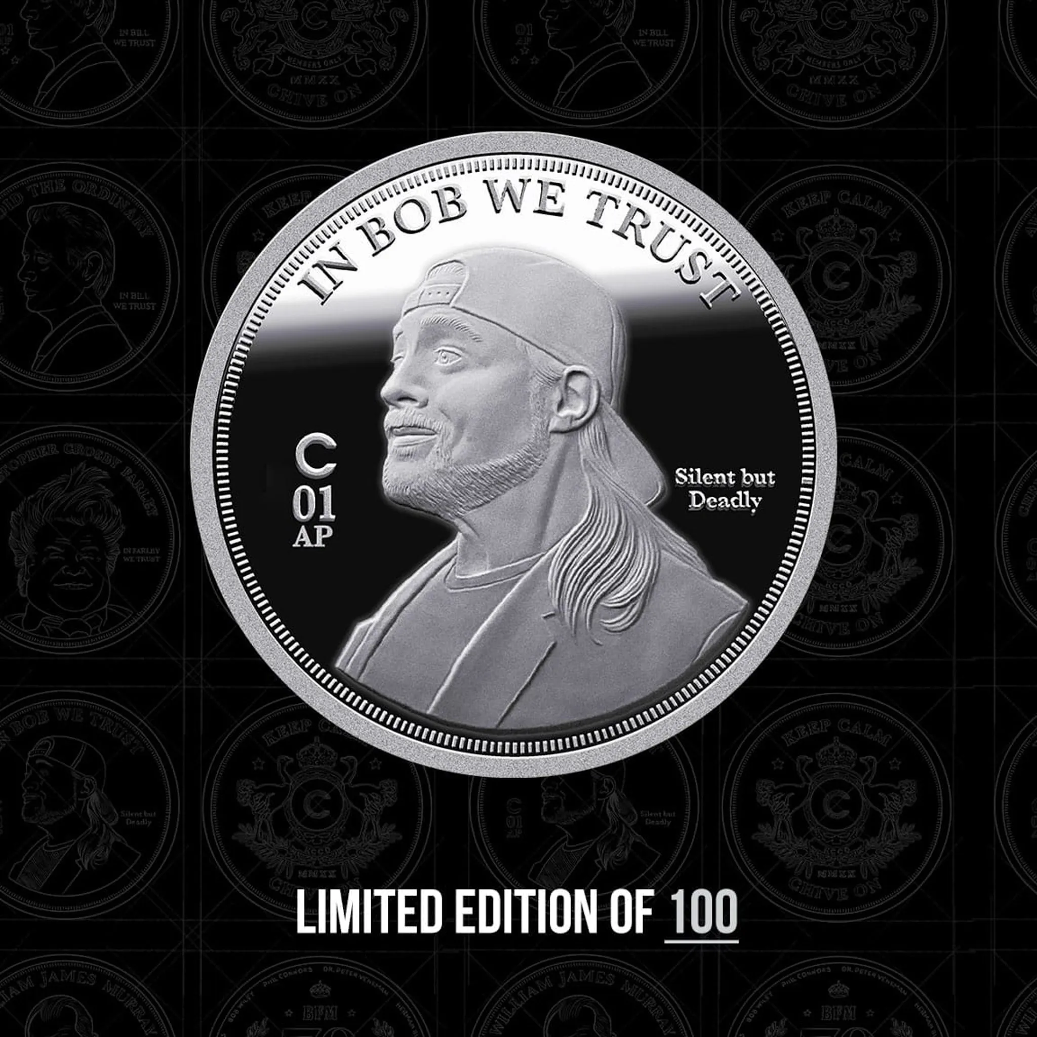 AP Jay & Silent Bob "The Snoogans" Silver Coin 1 oz