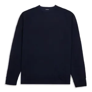 Ash Crew Neck Knitted Sweater - Navy