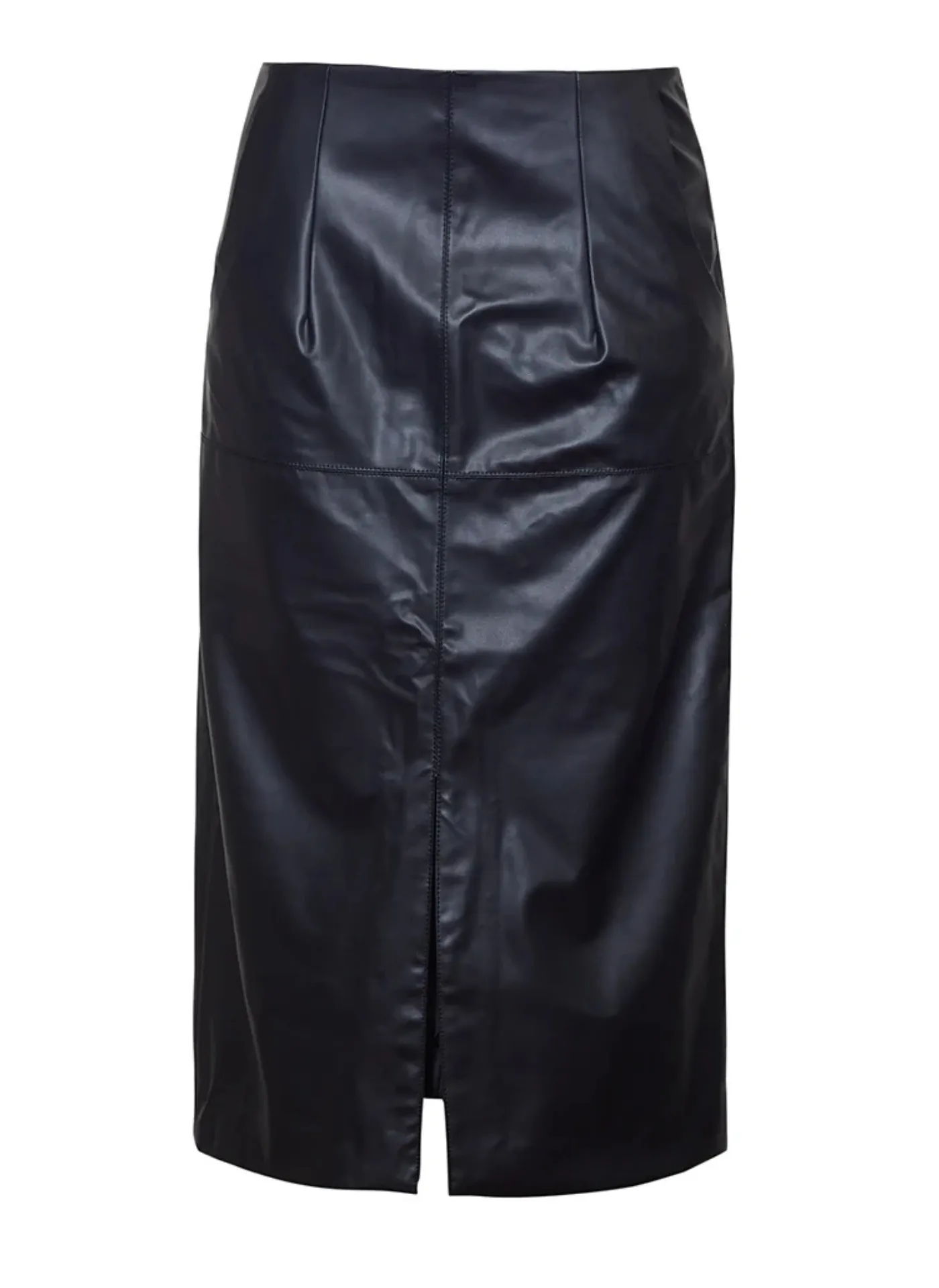 Ava Vegan Leather Pencil Skirt