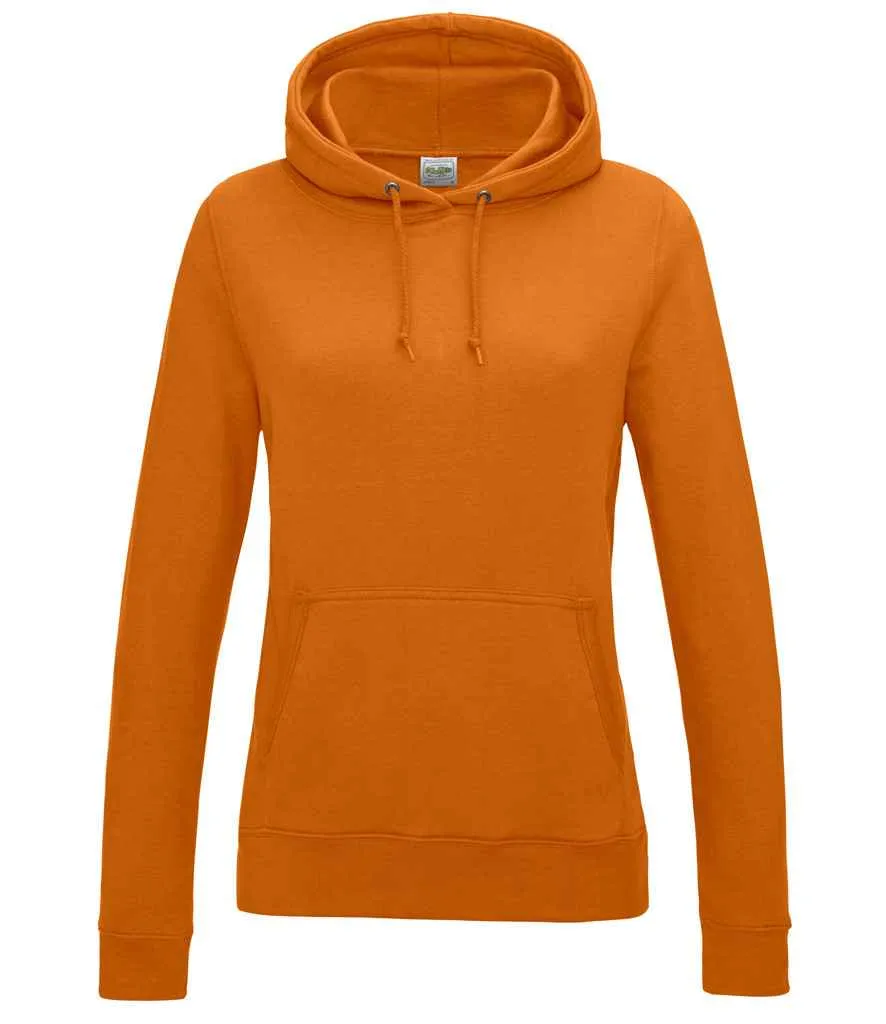 AWDis College Hoodie (Ladies) - Green, Orange, Yellow, Pink