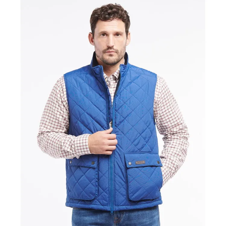 Barbour Fernwood Quilted Gilet - Indigo Size Small