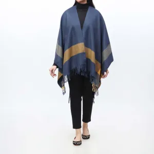 Blue Cape Shawl PW9803