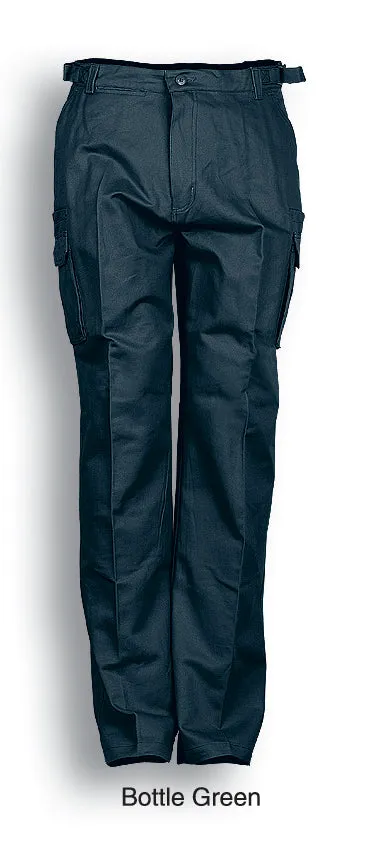 Bocini Cotton Drill Cago Work Pants-(WK616)