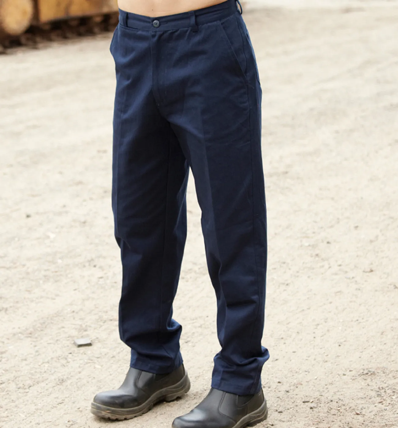 Bocini Cotton Drill Cago Work Pants-(WK616)