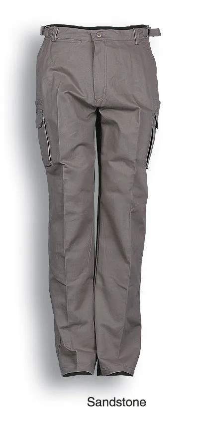 Bocini Cotton Drill Cago Work Pants-(WK616)