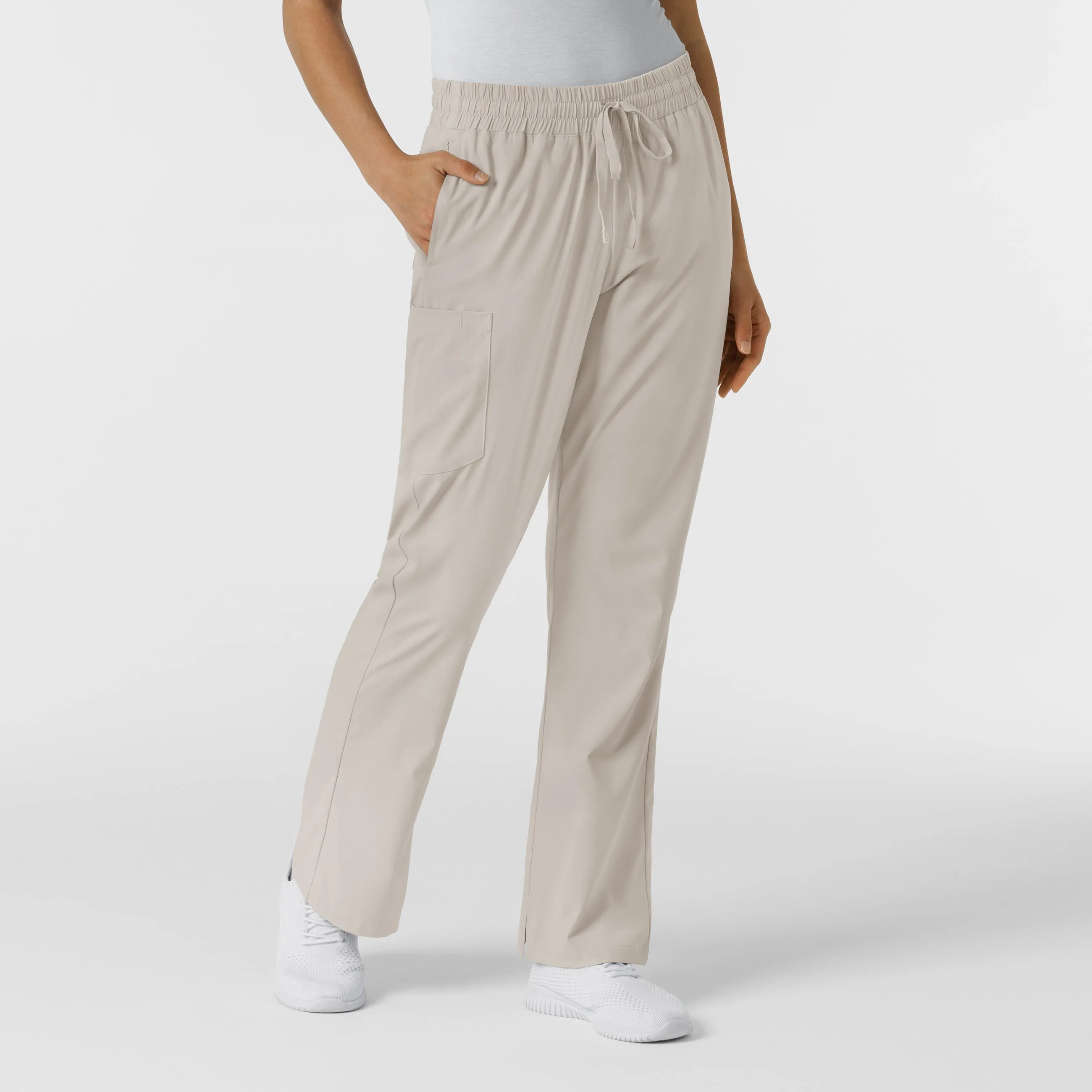 Boundless Women's Bootcut Scrub Pant - Cloud