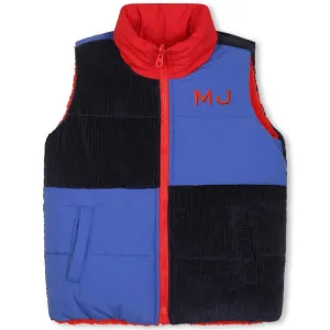 Boys Blue And Red Reversible Gilet