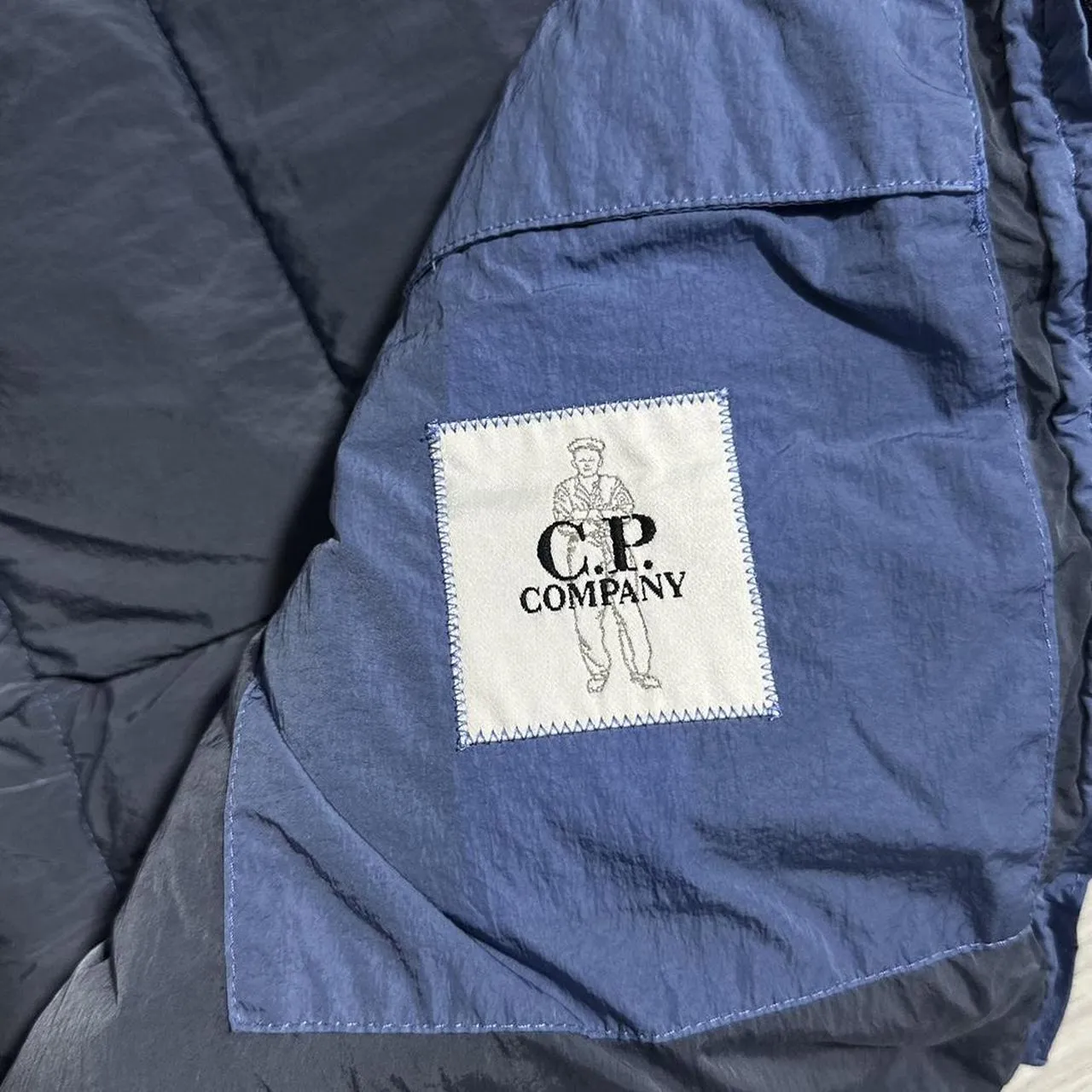 CP Company Blue Down Gilet