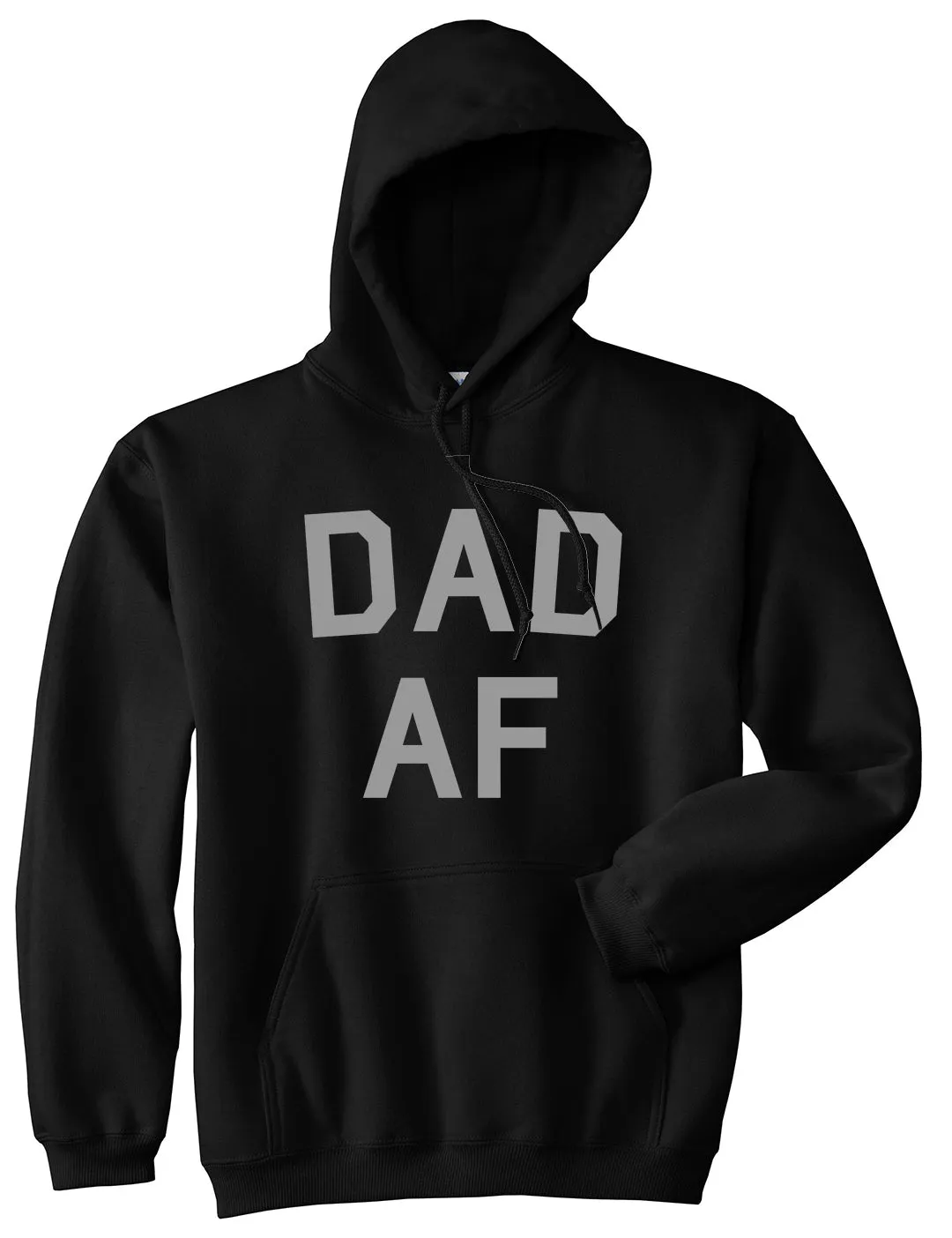 Dad AF New Father Funny Mens Pullover Hoodie