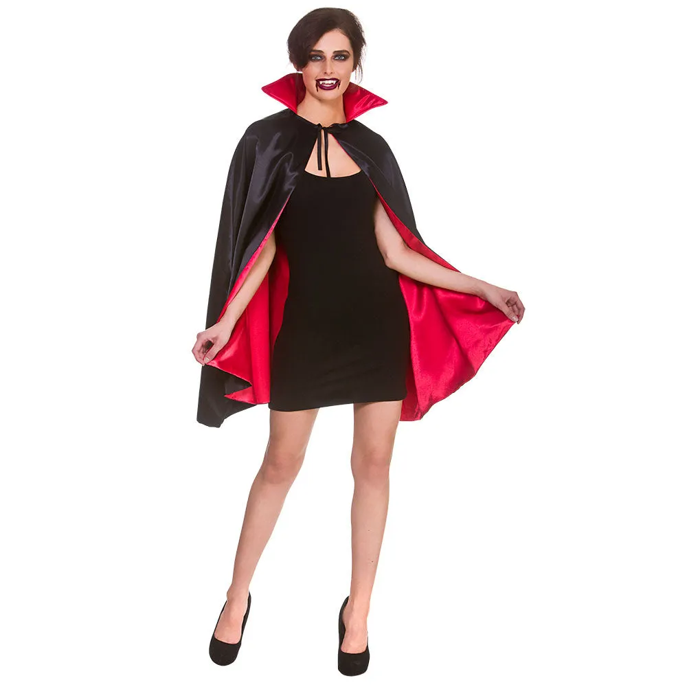 Deluxe Satin Vampire Cape (80cm)