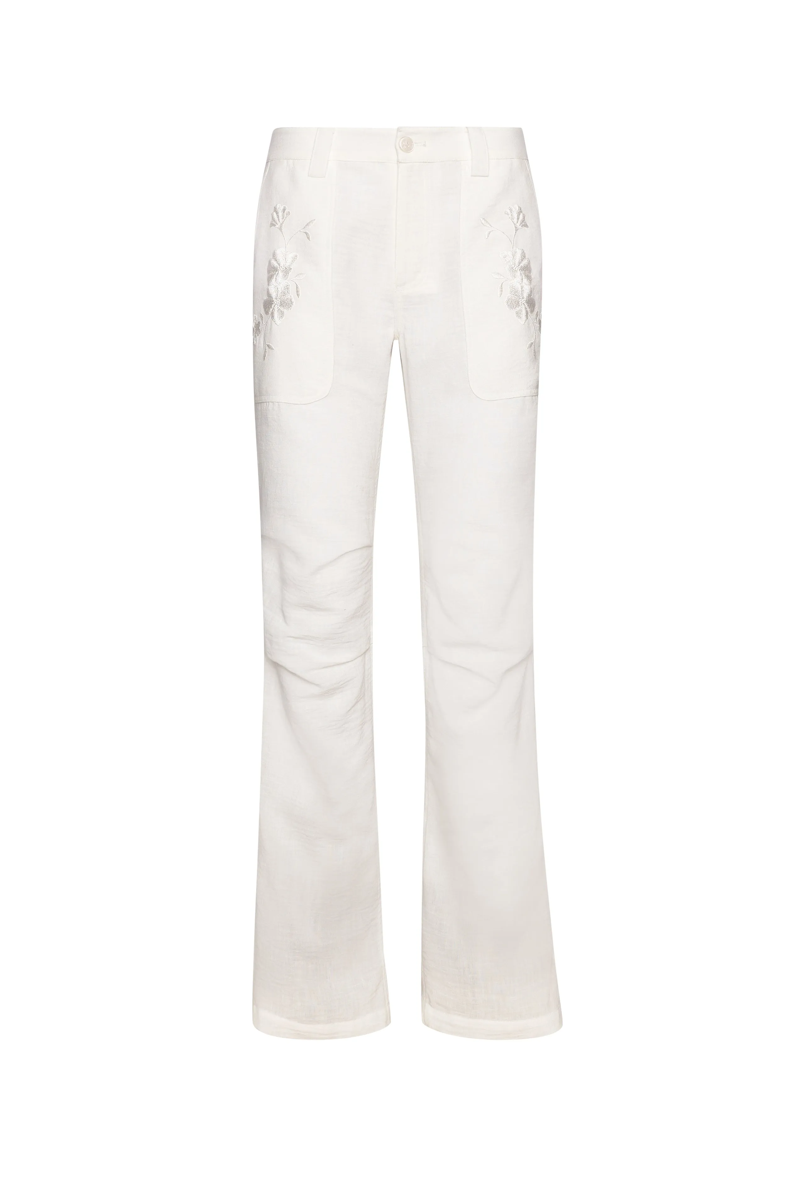 Embroidered Cargo Pant