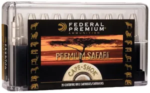 Federal P416RT1 Cape-Shok 416 Rem Mag Trophy Bonded Bear Claw 400GR 20Box/10Case