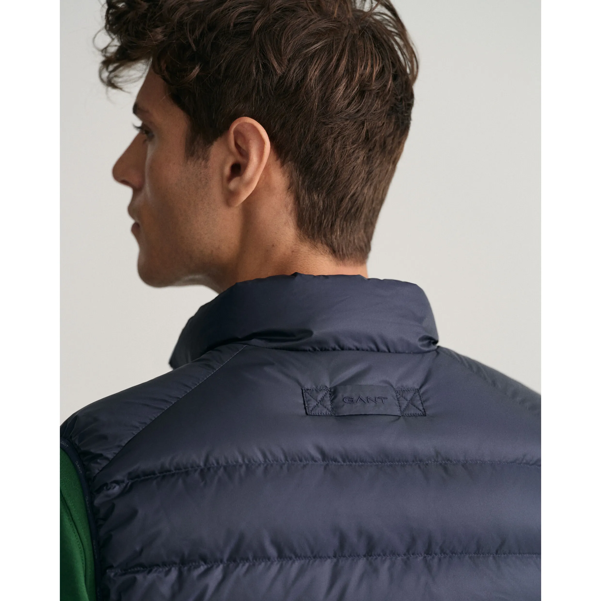 GANT Light Down Gilet Evening Blue 7006299