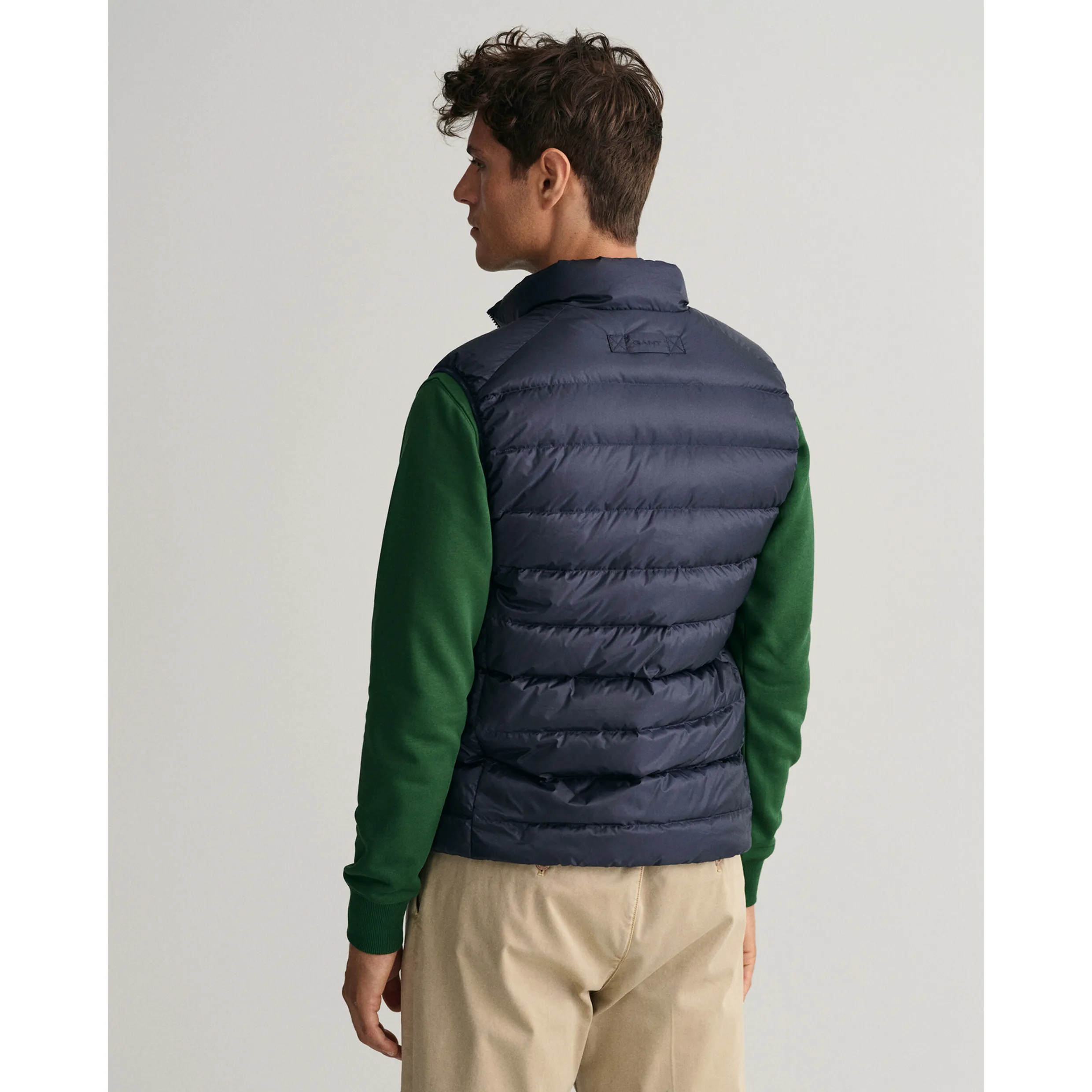 GANT Light Down Gilet Evening Blue 7006299