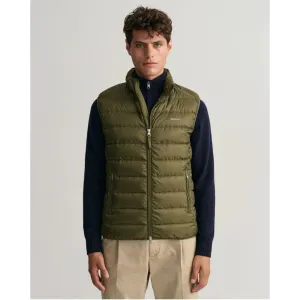 GANT Light Down Gilet Juniper Green 7006299