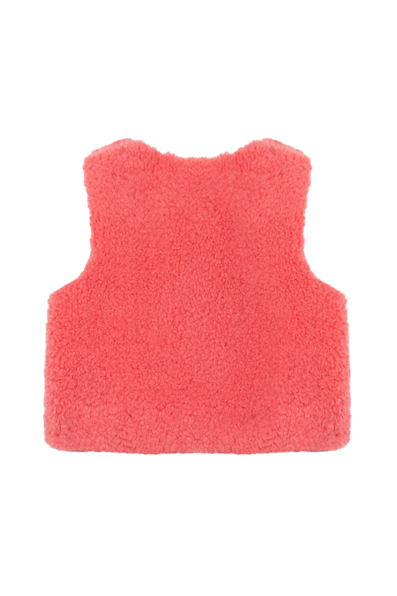 Gilet - Corail Imitation fourrure