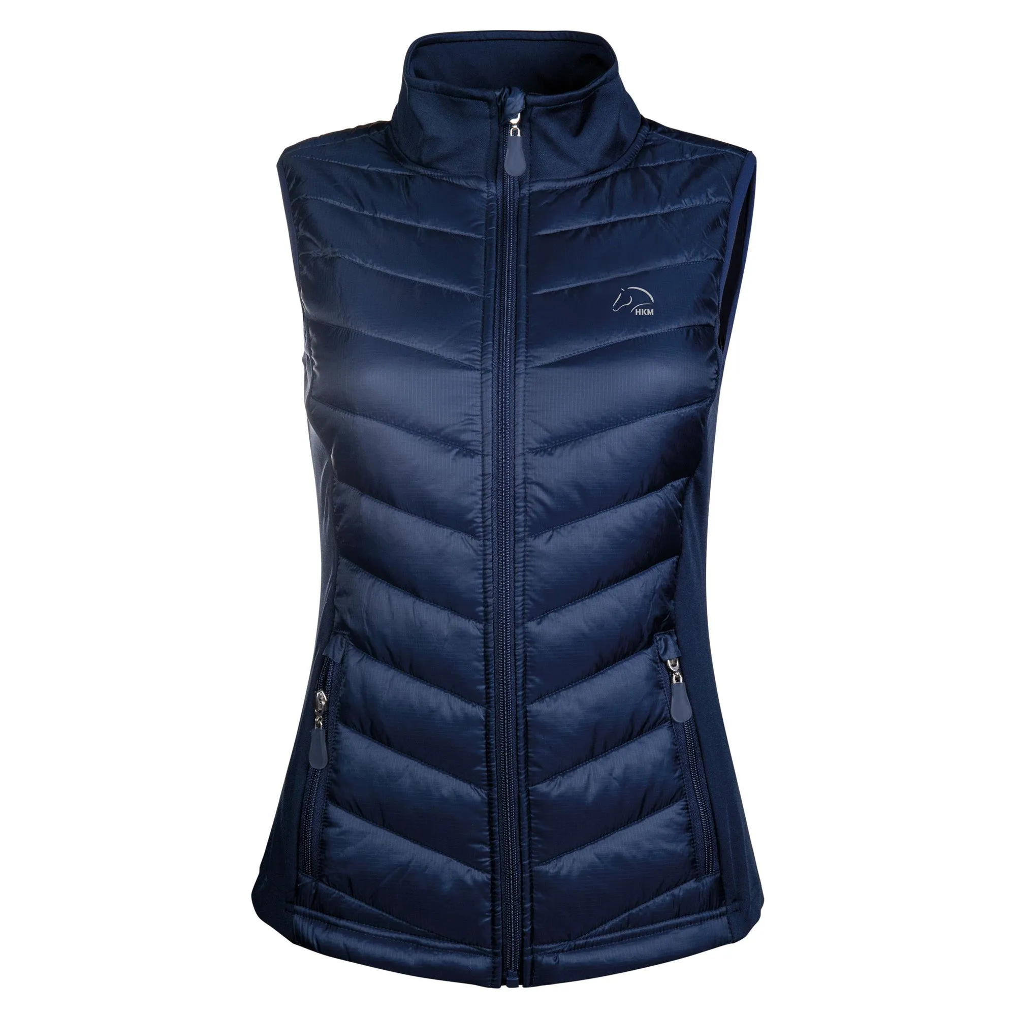 Hkm Kids Basel Jersey Gilet - Deep Blue