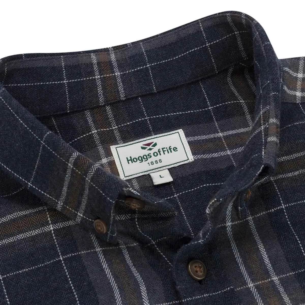 Hoggs of Fife Pitlessie Flannel Check Shirt