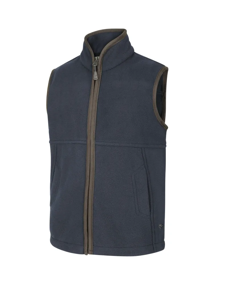 Hoggs of Fife Woodhall Junior Fleece Gilet Navy