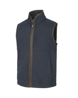 Hoggs of Fife Woodhall Junior Fleece Gilet Navy