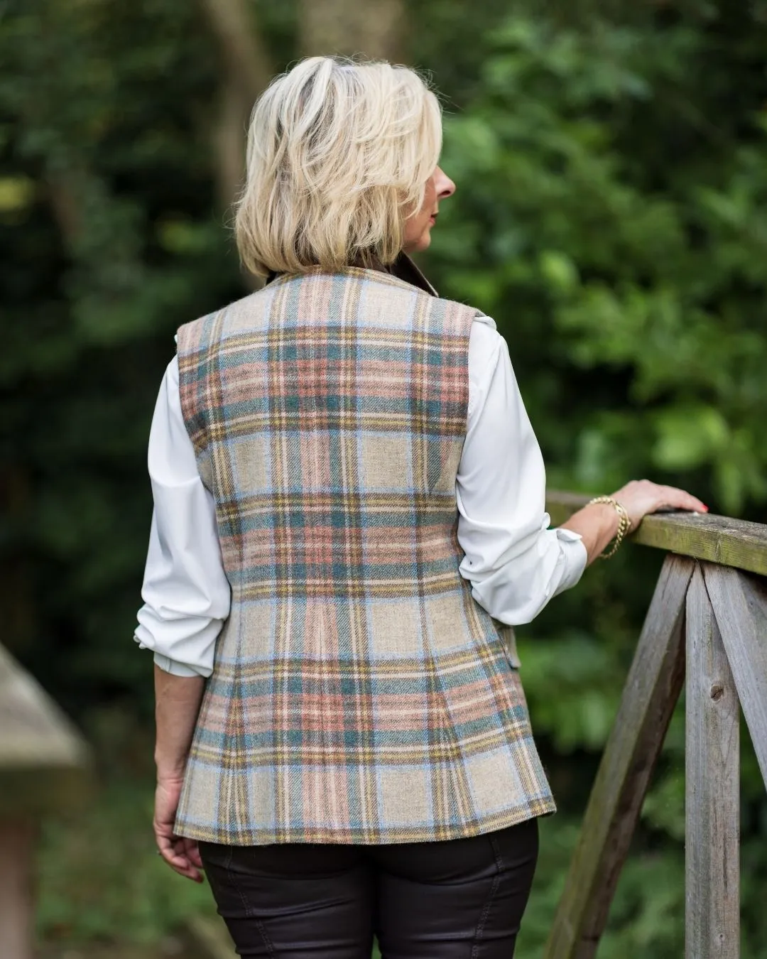 Isabelle Gilet Vintage Tweed