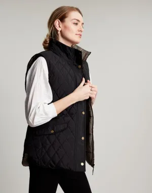 Joules Atwell Diamond Quilt Reversible Gilet