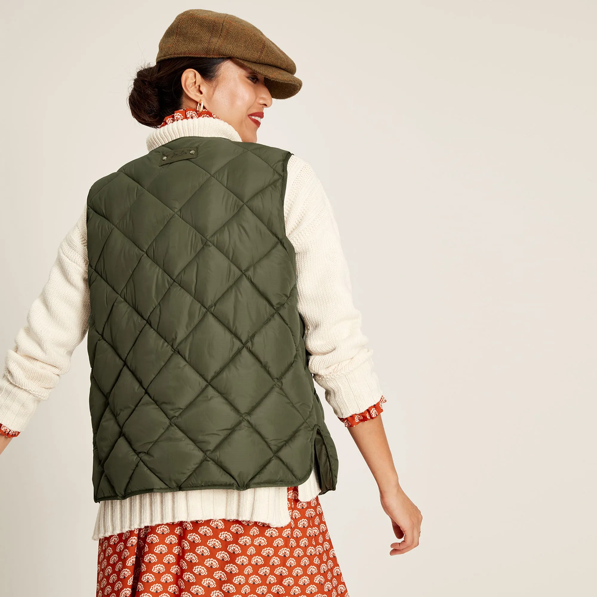 Joules Ladies Radley Diamond Quilt Gilet