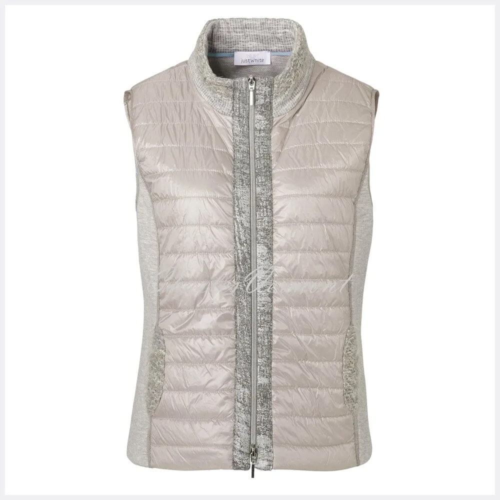 Just White Gilet – Style 41779