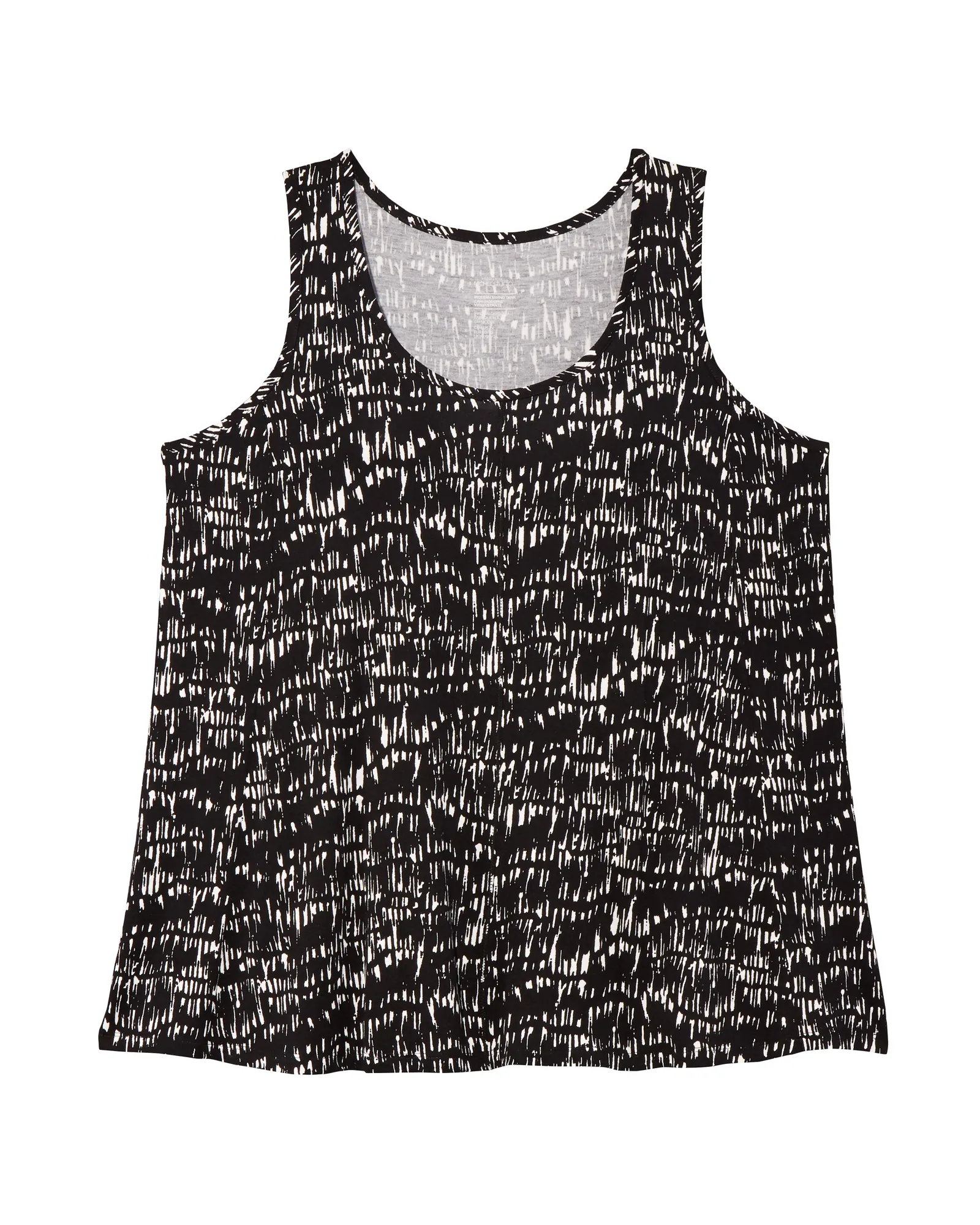 Kennedy Knit Tank | Black / White