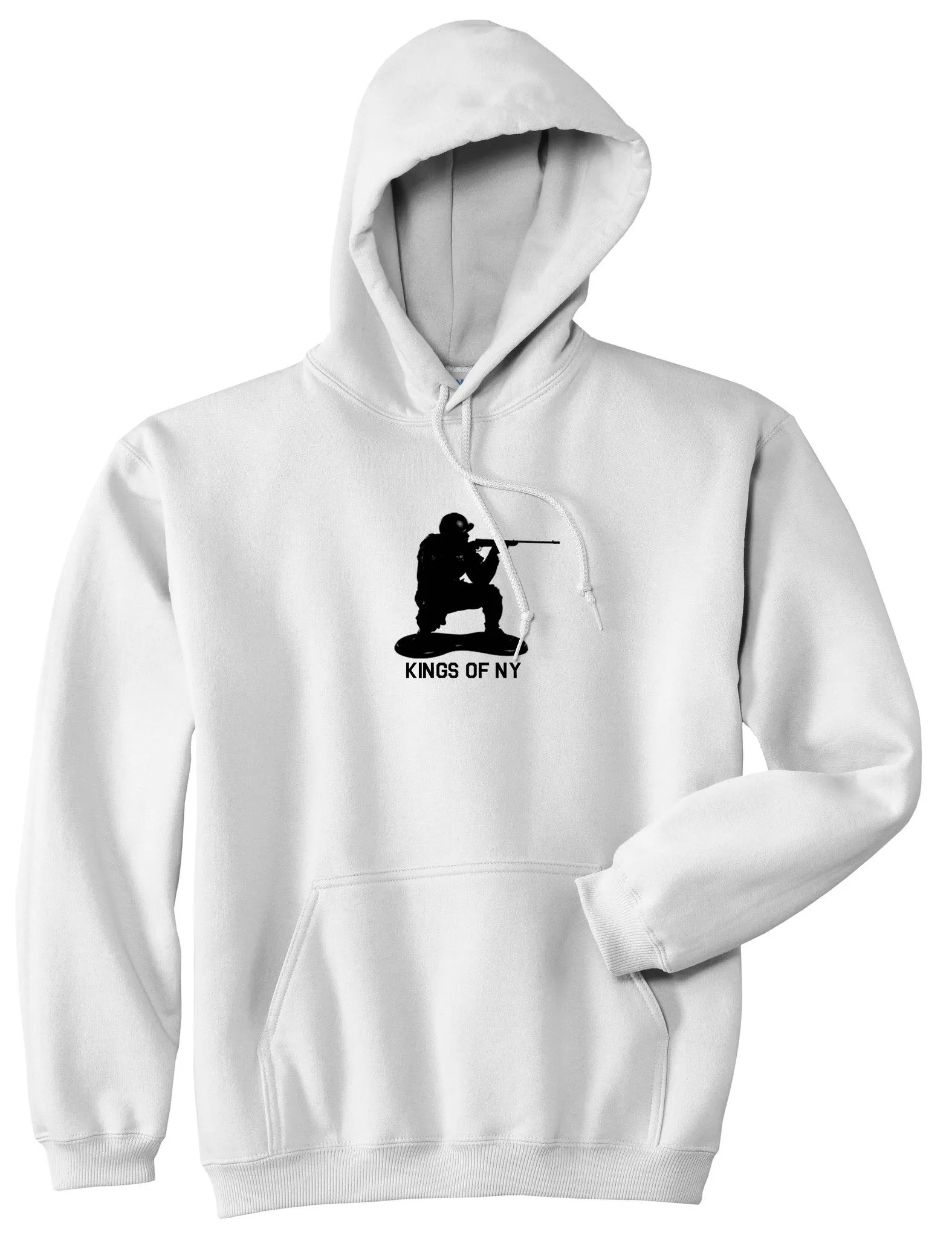 Kings Of NY Green Army Men Pullover Hoodie Hoody