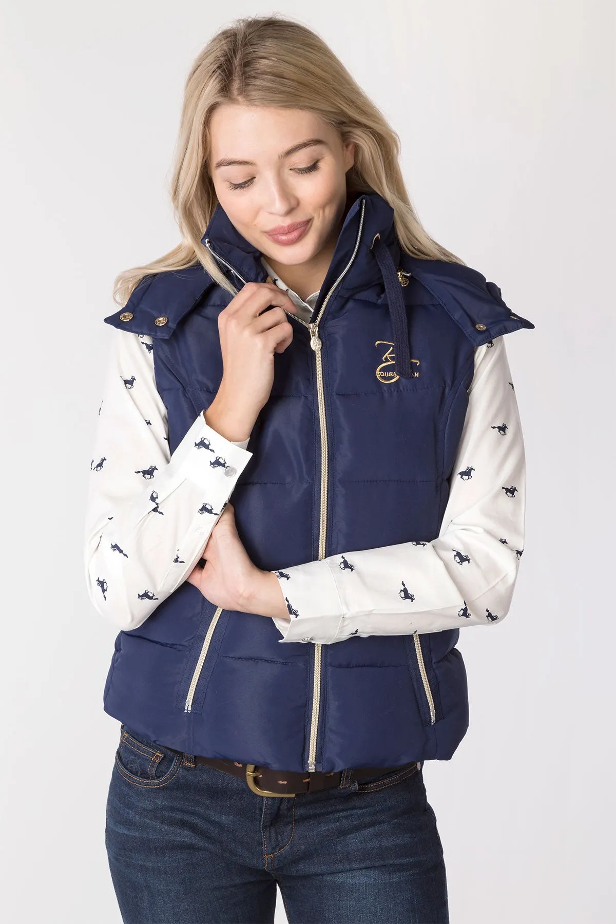 Ladies Hooded Gilet - Wansford II