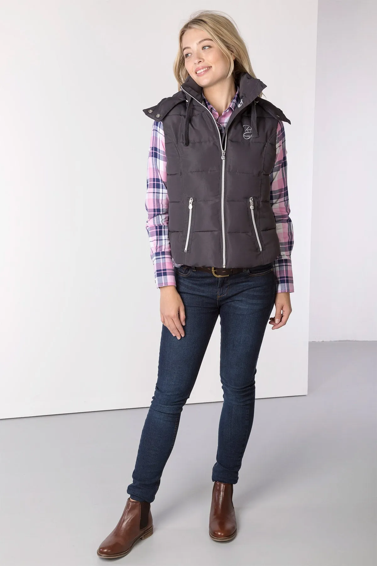 Ladies Hooded Gilet - Wansford II