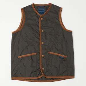 Lavenham Thornham Gilet - Dark Chocolate