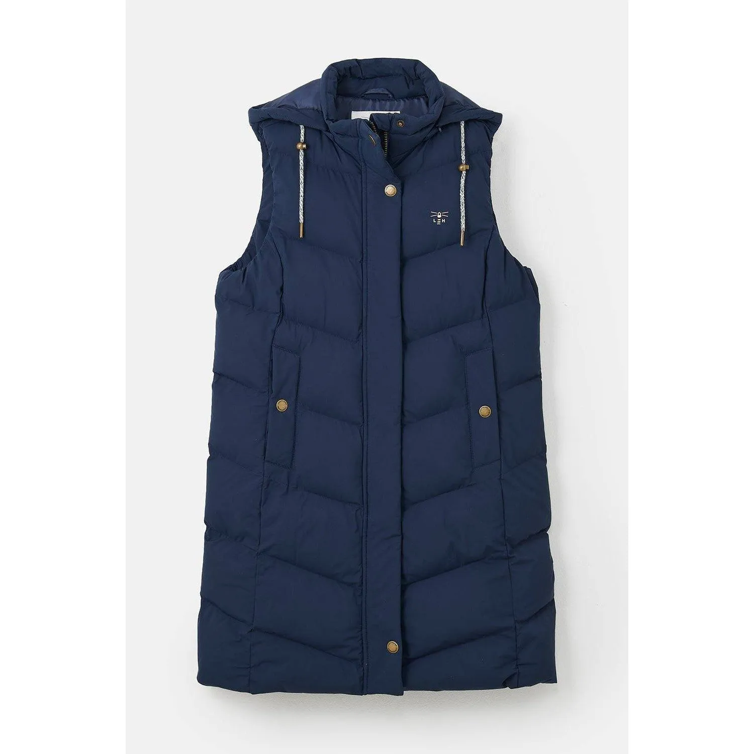 Lighthouse Savannah Navy Ladies Puffer Gilet