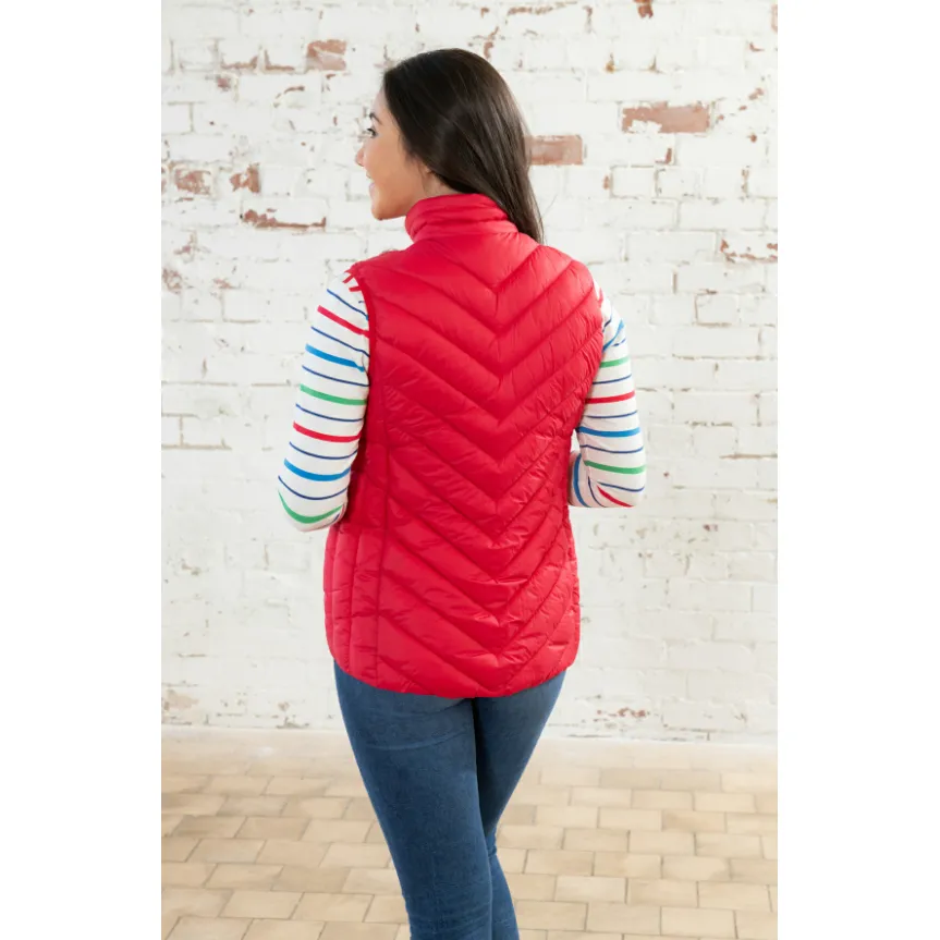 Lighthouse Womens Laurel Gilet Poppy