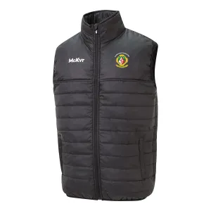 Mc Keever Sarsfields GAA Core 22 Padded Gilet - Youth - Black