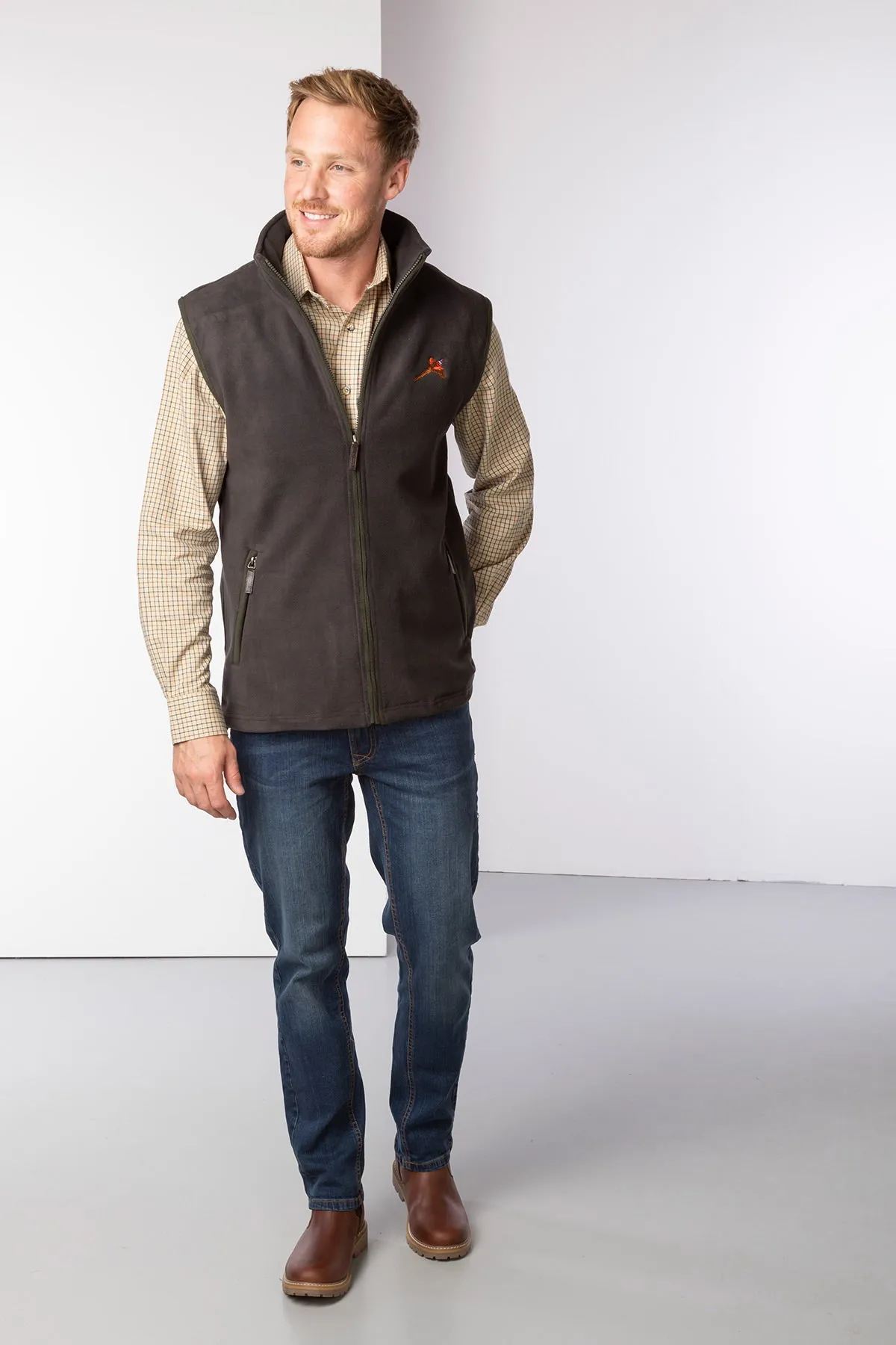 Men's Fleece Gilet - Gransmoor