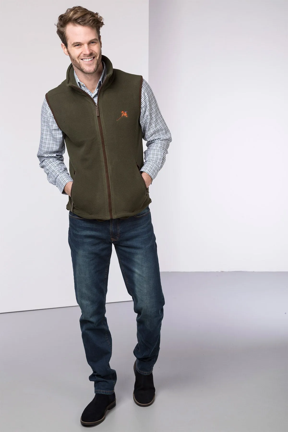 Men's Fleece Gilet - Gransmoor