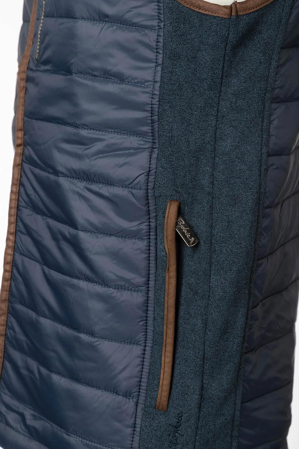 Men's Hybrid Fleece Gilet - Huggate