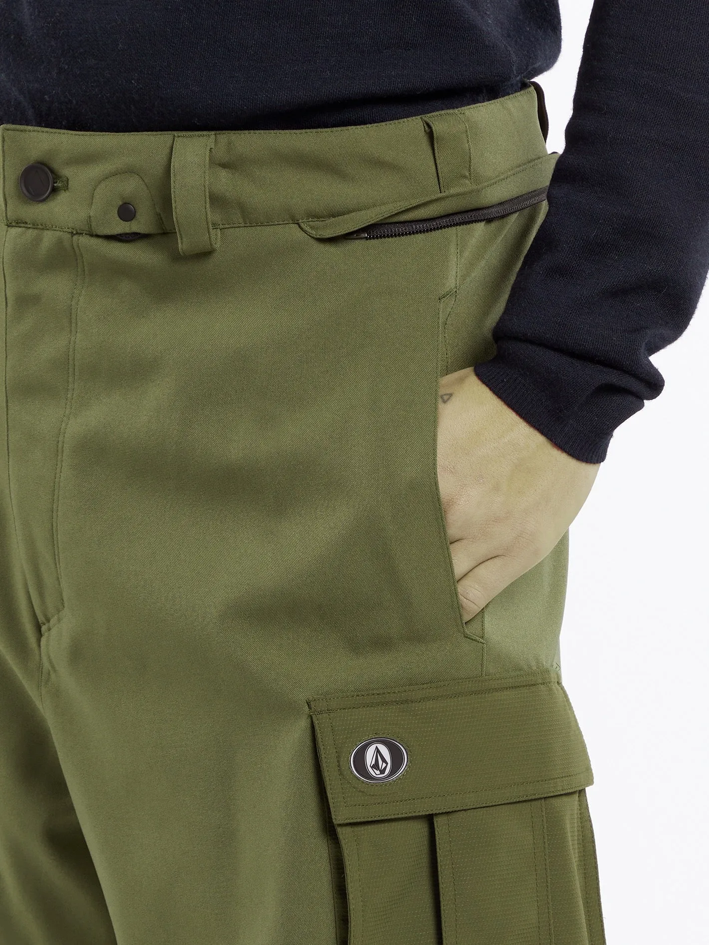 Mens Nwrk Baggy Pants - Military