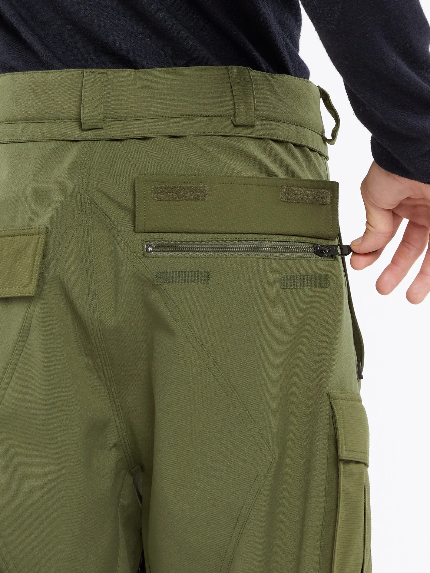 Mens Nwrk Baggy Pants - Military